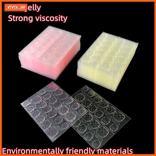 Bộ 24 miếng silicone dán móng tay