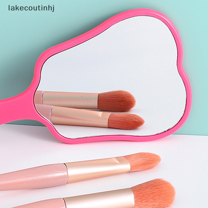 Gương Trang Điểm Cầm Tay Hình Quạt Mini Tiện Dụng Cho Salon / SPA