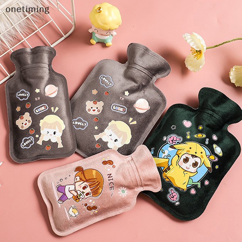 Vỏ Bọc Bảo Vệ Bình Nước Nóng Lạnh Bằng Lông Giả Giữ Ấm Mùa Đông Có Thể Tháo Rời