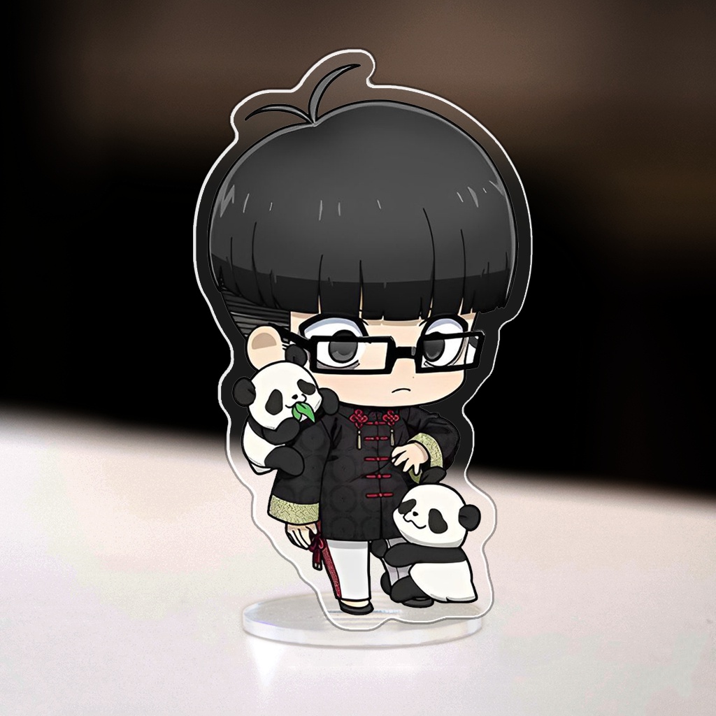 Mô hình Mini Conan Standee Chibi Blue Lock Yoichi Isagi Bachira Chigiri Mikage Anime Manga trang trí góc học tập cao 3cm