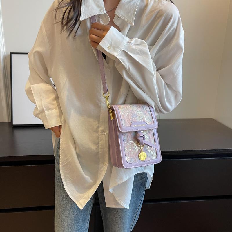 Túi Vải Jacquard Nhỏ Xinh Đựng Điện Thoại / Chìa Khóa Thời Trang Mùa Hè Cho Nữ