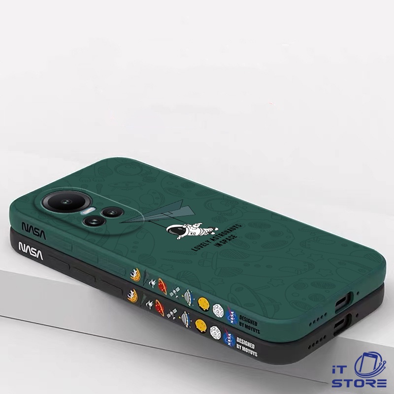 Ốp Điện Thoại Cho OPPO Reno 10 5G Reno 10Pro 5G Silicone bảo vệ tay áo mềm cho phi hành gia OPPO Reno10 5G Reno 10Pro 5G 2C-TKR