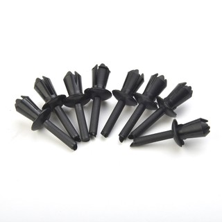 Left Rivets For BMW E12 E28 E30 E34 E36 E39 E46 E60 Black Expanding Nylon
