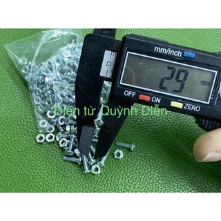 Ốc vít tán M3 3ly dài 1cm (túi 85gam khoản 90 con)