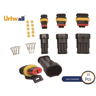 Urlwall 1 Bộ 1 / 2 / 3 / 4 / 5 / 6 Chân AMP Kín Cắm Điện Ô Tô Phụ Kiện Đặc Biệt Ổ Cắm Điện Ô Tô Chống Thấm Nước