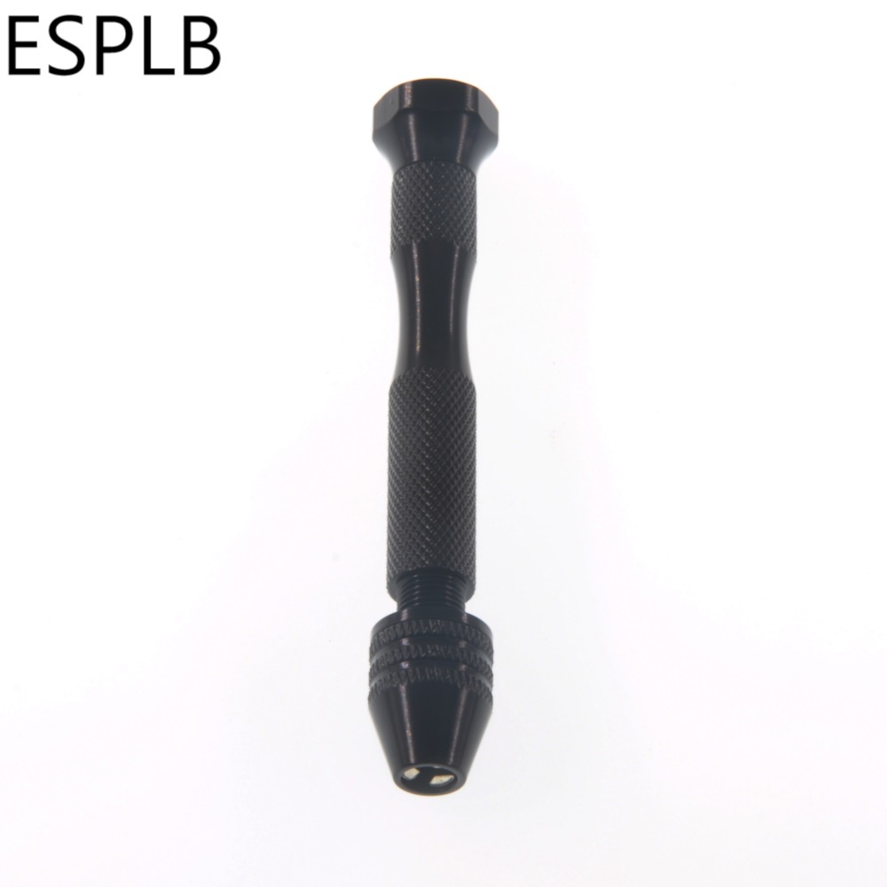 Máy Khoan Cầm Tay Bằng Hợp Kim Nhôm Kèm 10 Mũi Khoan Xoắn Mini Chuyên Dụng Làm Đồ Gỗ