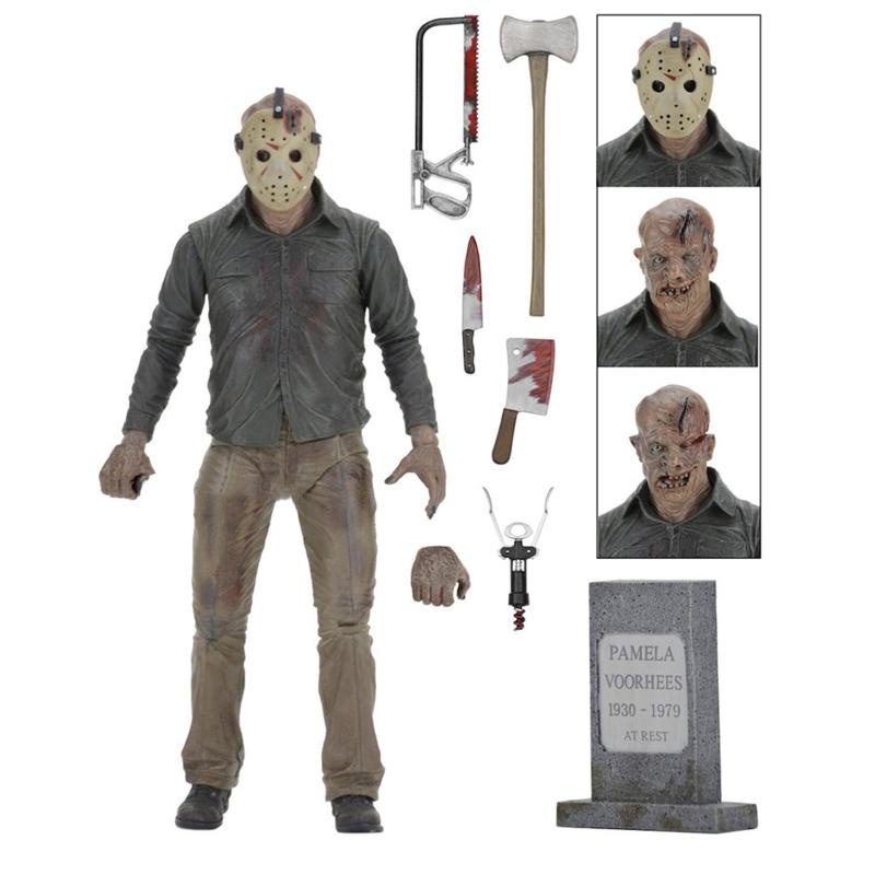 Neca Mô Hình Búp Bê Jason 3D Jason Phiên Bản Kỷ Niệm 30 Năm 1980 Phiên Bản Jason Phiên Bản 3D Sang Trọng Jason Roy 2009