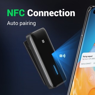Ugreen USB Nhận Tín Hiệu Bluetooth 5.0 DAC 3.5mm NFC aptX Bluetooth 5.0