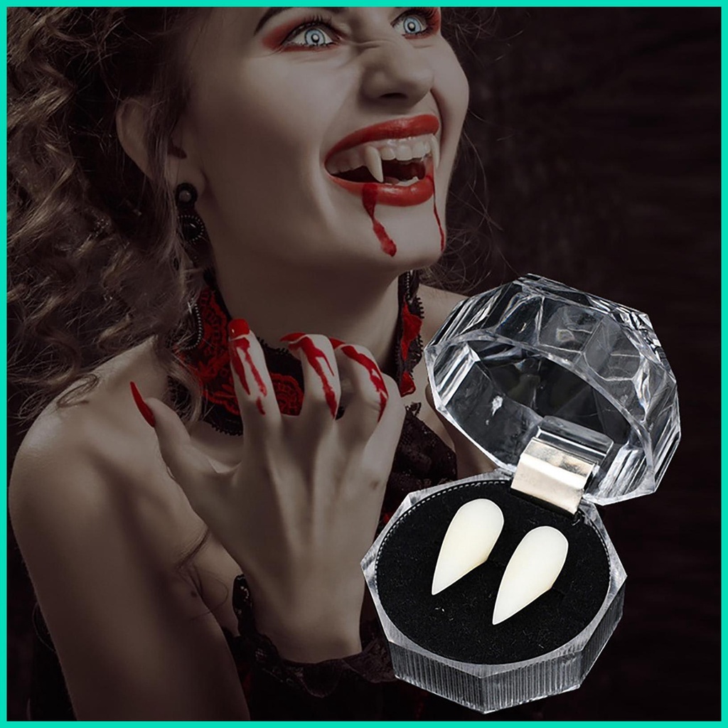 Răng Nanh Giả Hóa Trang Ma Cà Rồng Cho Lễ Halloween