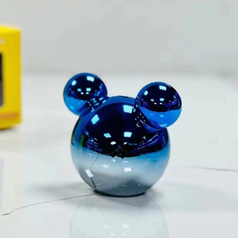 Mới Mini Gradient Gấu Bạo Lực Loa Bluetooth Hoạt Hình Sáng Tạo Món Quà Trang Trí Nhỏ Dễ Thương