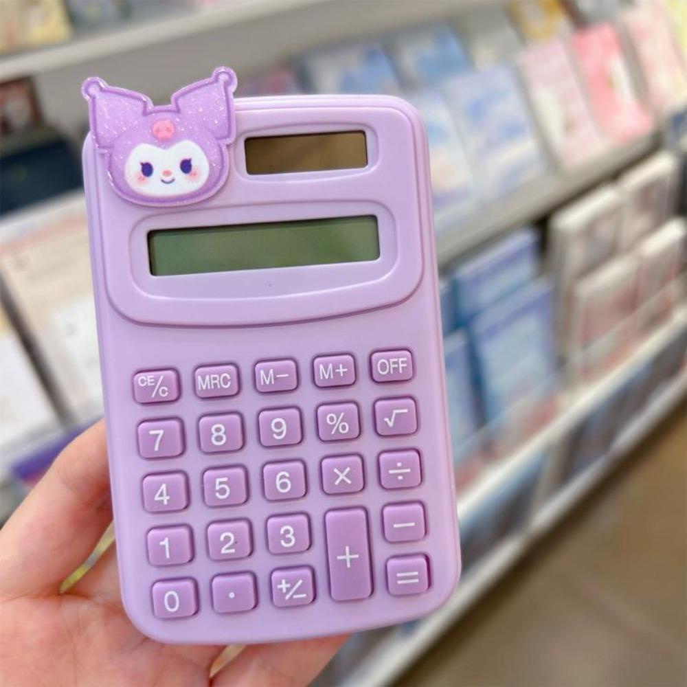 Rebuy Máy Tính Xách Tay kuromi mini 8 Chữ Số kt my melody cinnamoroll Di Động Cho Học Sinh Văn Phòng Làm Việc