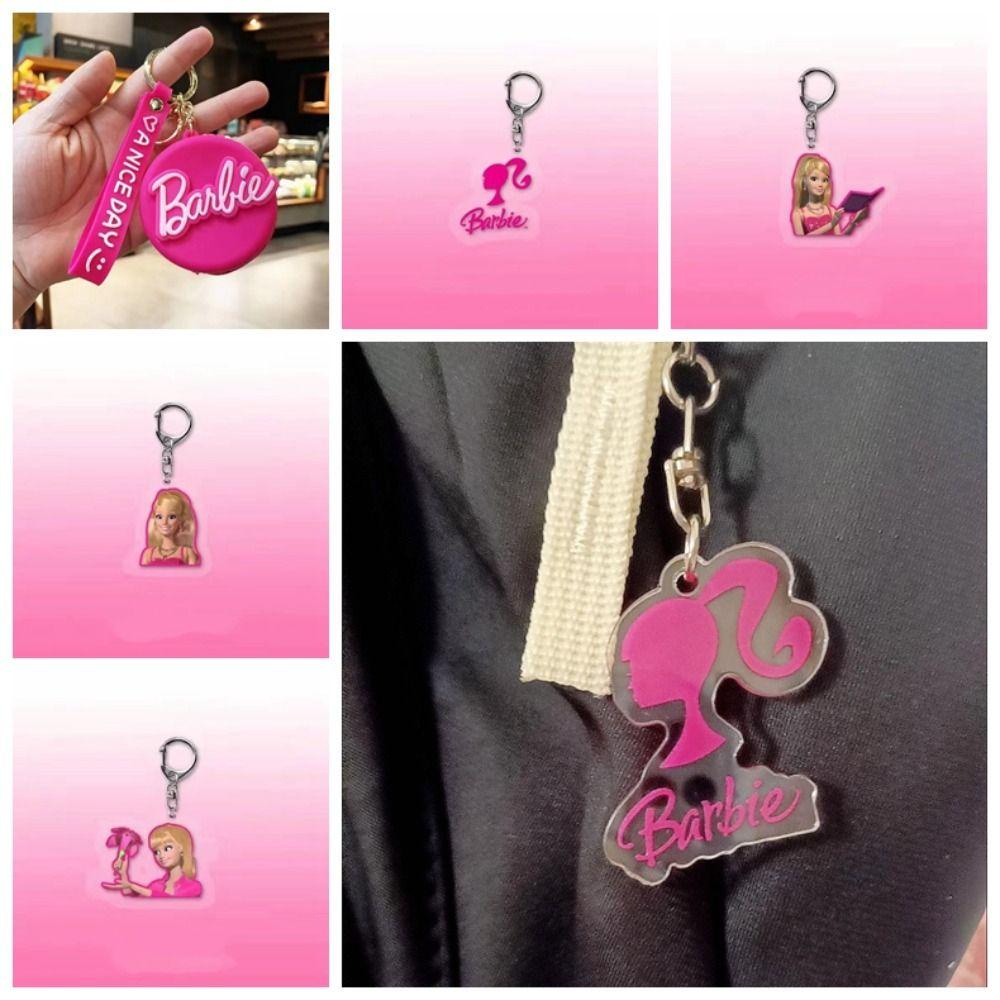 Daiga Móc Khóa acrylic Hình Búp Bê barbie Hóa Trang Đáng Yêu y2k