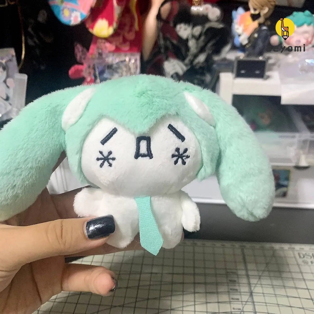 Mới Móc Khóa Búp Bê Hatsune Miku Nhồi Bông Xinh Xắn
