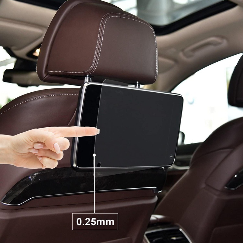 1 cái phim màn hình tv cho ghế sau -bmw 7 series mới / x5 x6 / 5 series, tựa đầu ghế sau màn hình tv phim kính cường lực