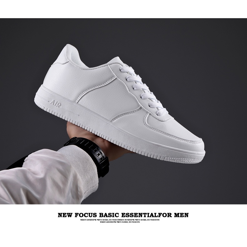 Giày Thể Thao Trắng Cỡ 36-48 45 46 47 48 Thời Trang Công Sở Cho Nam