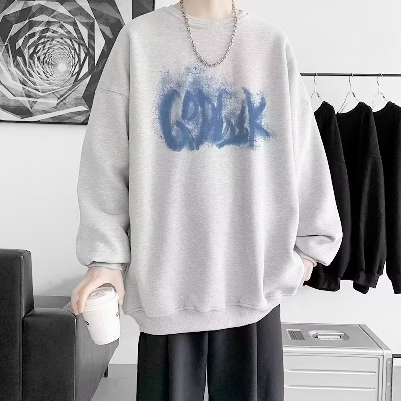 Áo sweater VOCKOO C90AJBA 36Z230909 DS230807 dài tay phong cách Hàn Quốc thời trang 2023 dành cho nam và nữ