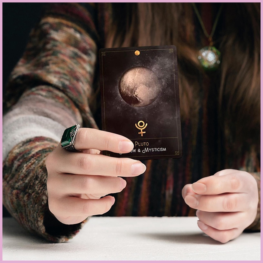 Tarot oracle cards english beginner -cards portable 43-cards lời tiên tri bói toán thẻ bói toán bí ẩn shinvn
