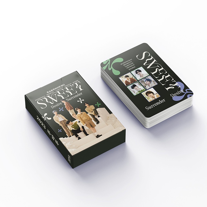 TXT Card Set 55 Tấm Thẻ Ảnh SWEET Kpop Lomo Card Hình Nhóm Nhạc