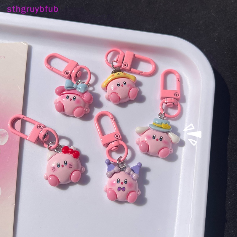 Sthb cartoon gourmet pig móc khóa túi xe dễ thương phụ kiện chìa khóa trẻ em quà tặng sinh nhật mới vn