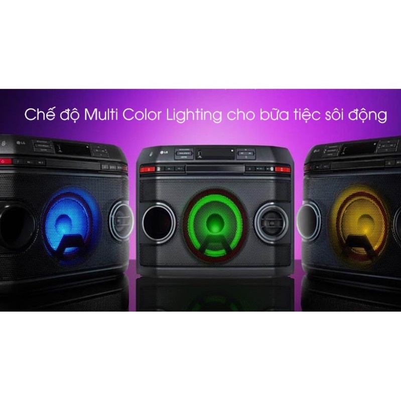 Loa Kéo Bluetooth LG XBOOM OL45-karaoke -220W- Chính hãng bảo hành 12 tháng