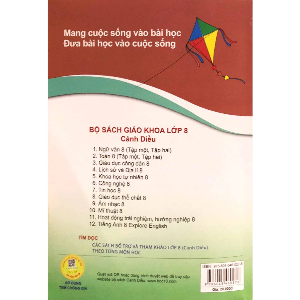 Sách Bài Tập Lịch Sử Và Địa Lí 8