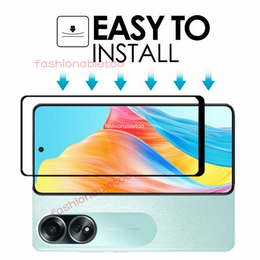 Kính Cường Lực 2 Trong 1 Bảo Vệ camera Cho oppo a58 nfc a38 a18 a78 a98 a17k a58nfc a 58 a 38 a 18 a 78 a 98 a 17 4g 5g Phía Sau Phía Sau Phía Sau Phim Dán Trang Trí Xe Hơi Độc Đáo Sáng Tạo