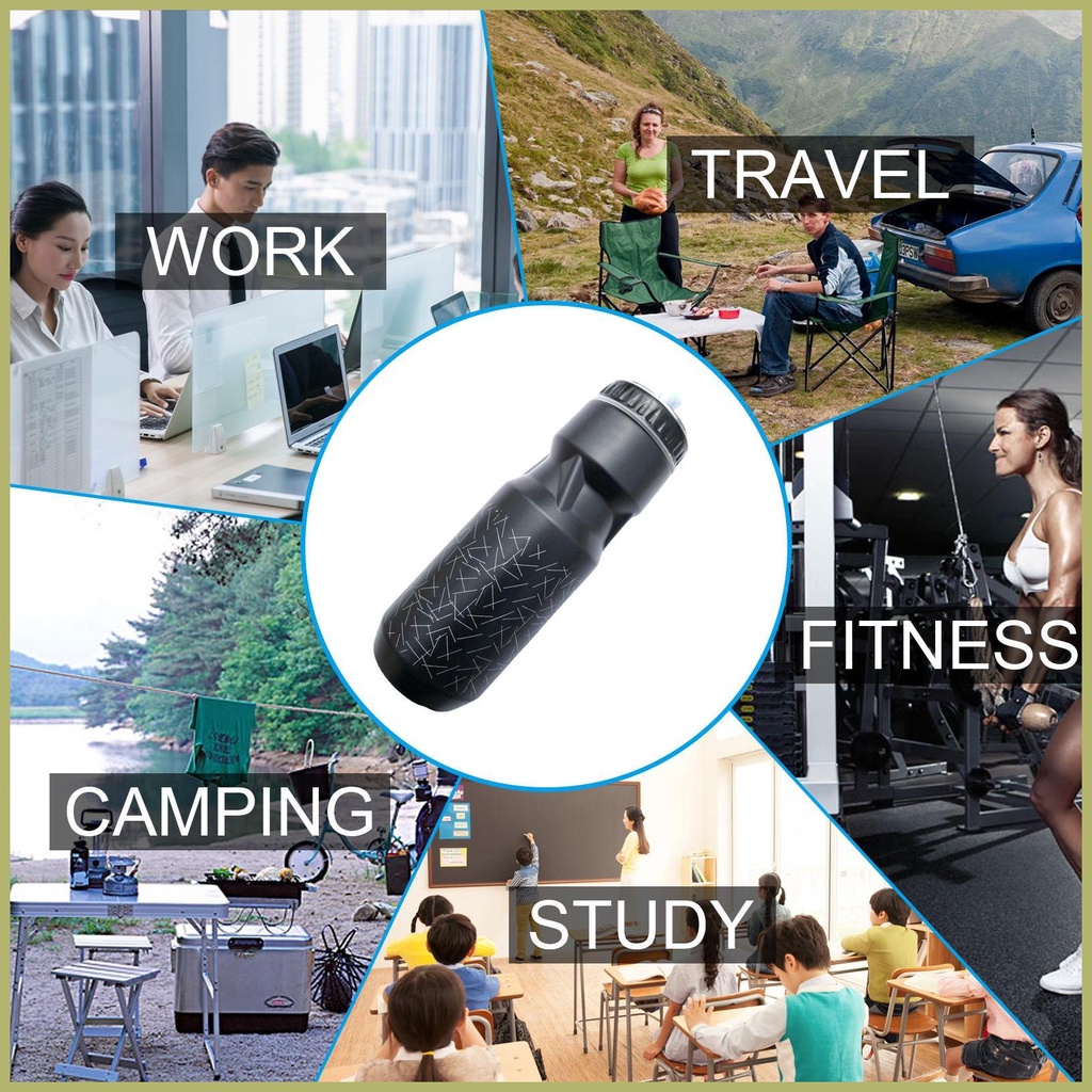 26 oz bình nước cách nhiệt nhẹ dung tích lớn bình nước du lịch chống rò rỉ nước xe đạp leo núi ksidhyuvn