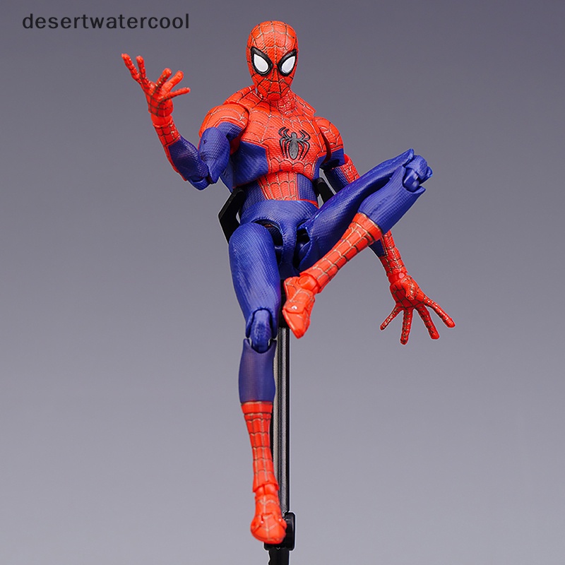 Devn sáng tạo chung búp bê di động spider-verse action sv song song vũ trụ béo peter parker spider man hình hành động đồ chơi mô hình martijn