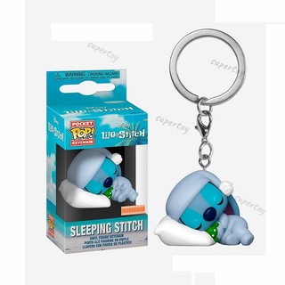 Funko disney lilo & stitch Túi pop! Móc Khóa Hình stitch Đang Ngủ Đáng Yêu