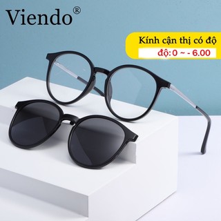 Kính râm VIENDO dạng kẹp chống tia UV chống lóa nhiều màu sắc tùy chọn tiện lợi dành cho nam nữ (hỗ trợ cắt tùy chỉnh)