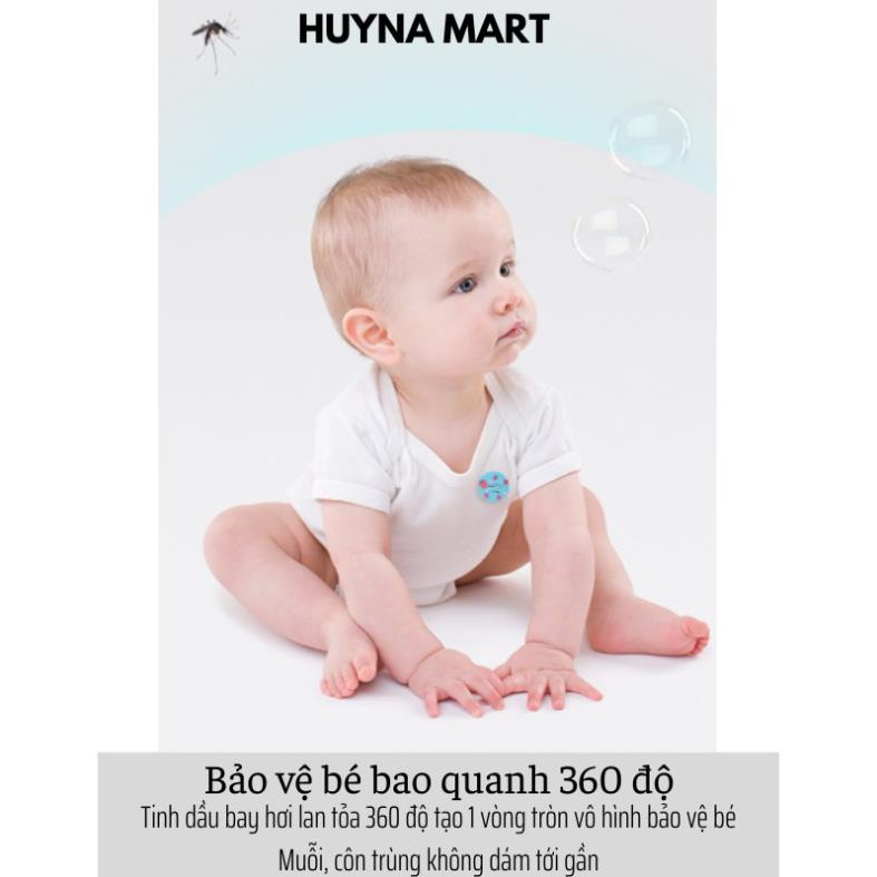 Miếng Dán Chống Muỗi Cho Bé Tinh Dầu Sả Chanh Tự Nhiên