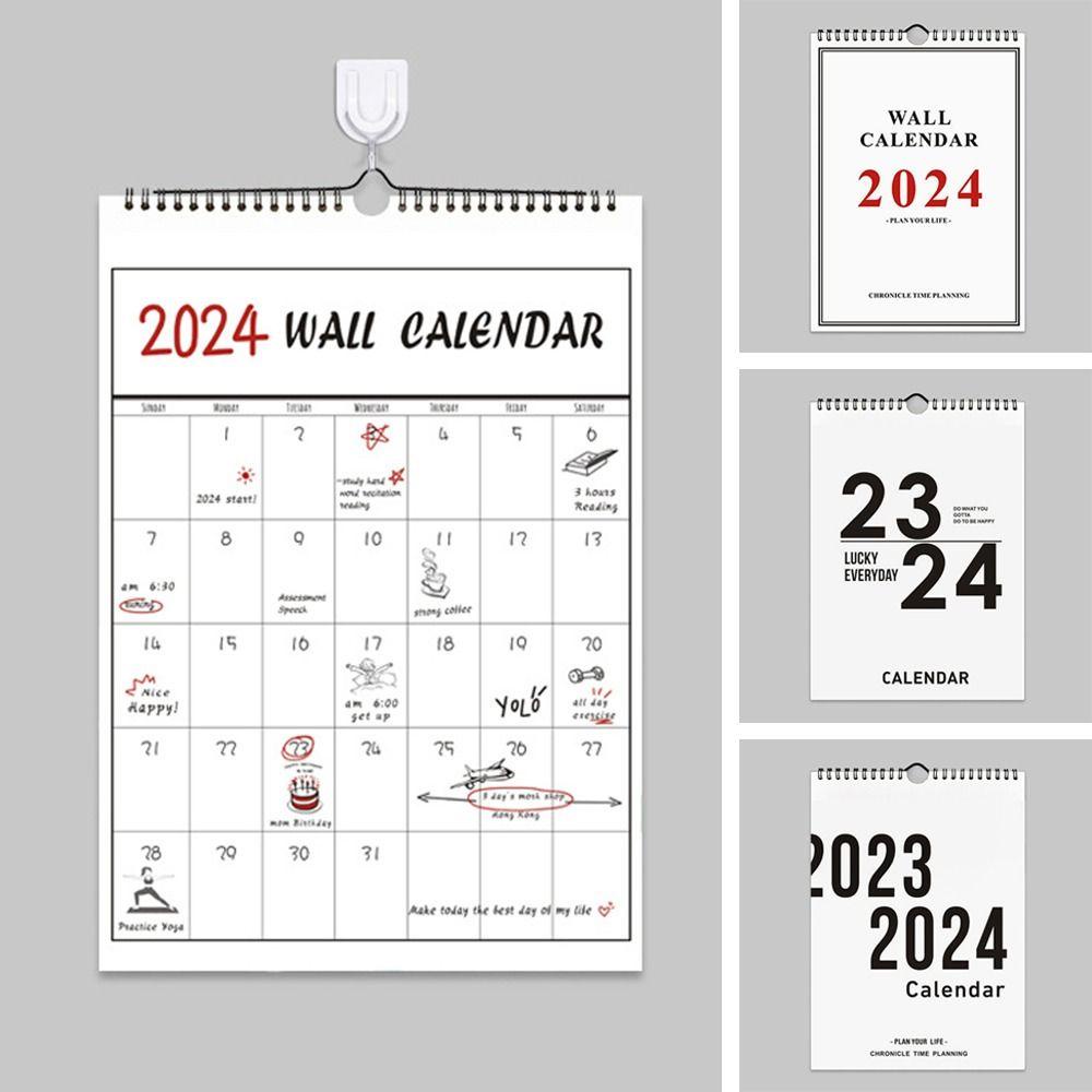 Lịch 2024 Treo Tường Đa Năng Trang Trí Nhà Cửa / Văn Phòng