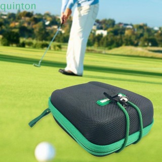 Quinton golf rangefinder case with carabiner clip range finder sport shock-proof hard-shell golf rangefinder bag