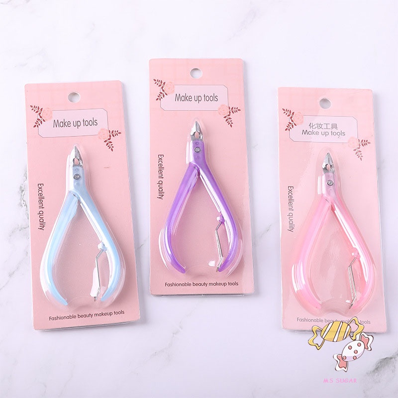 YADORNOS Kềm cắt móng tay màu kềm cắt kéo bằng thép không gỉ