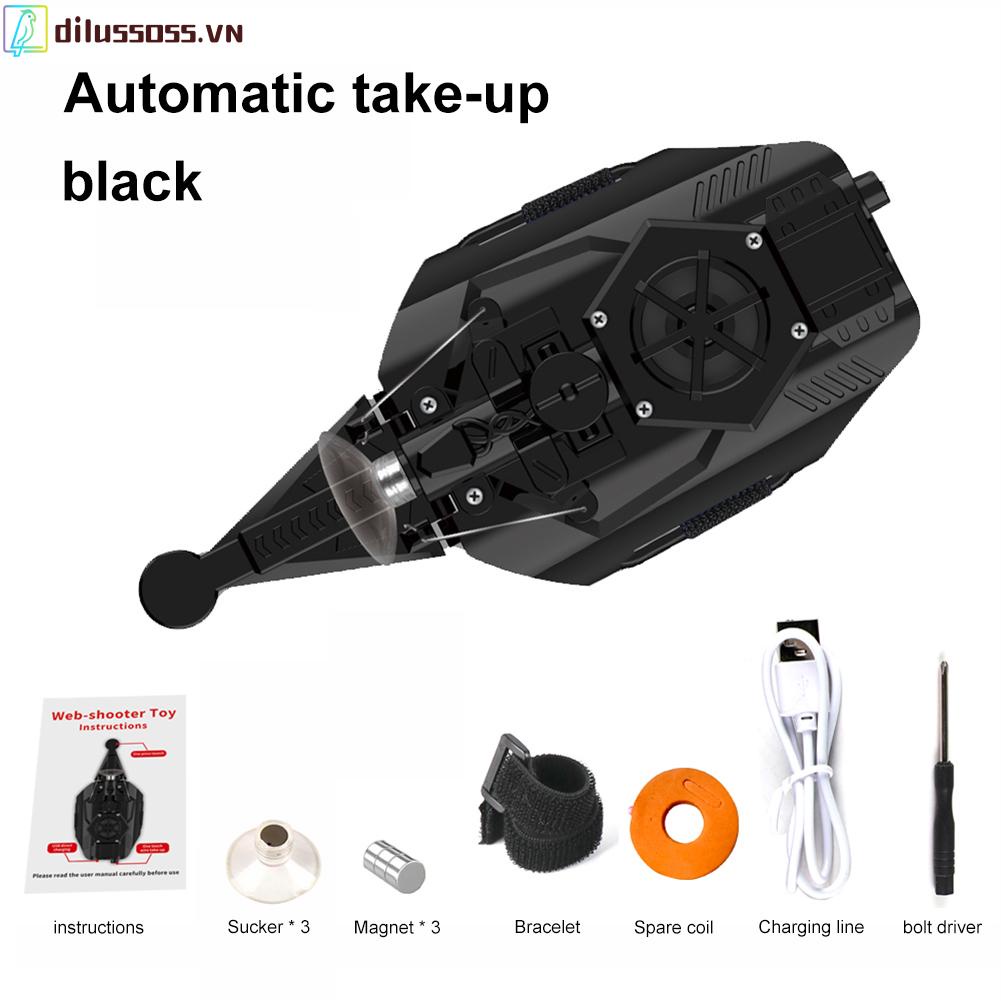 Trình khởi chạy web shooter tự động quà tặng đồ chơi dây trang trí cho sinh nhật giáng sinh