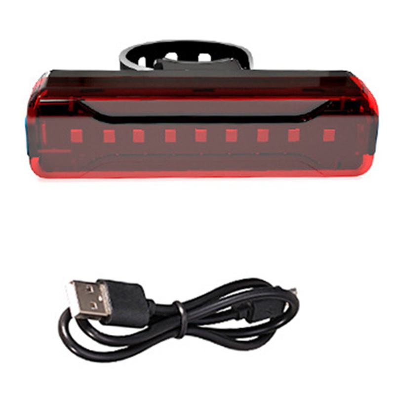 Đèn led 1200mah An Toàn Gắn Đuôi Xe Đạp Có Thể Sạc Lại