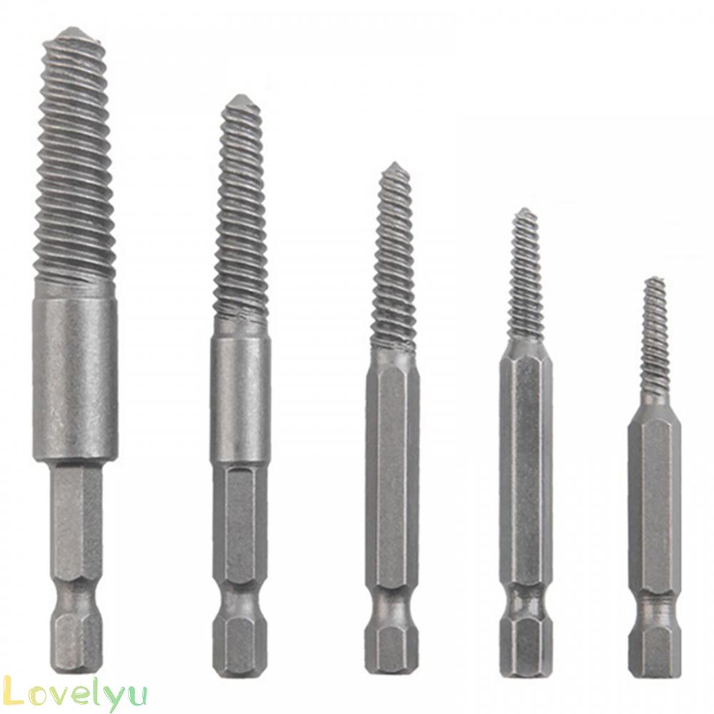 ⭐LOVE⭐ Screw Extractors Silver 1Pc Convenient Durable High Quality Attachment