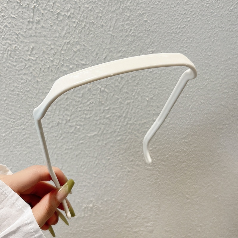 Băng Đô Cài Tóc Hình Vuông Tráng Gương Phong Cách Âu Mỹ Thời Trang Cho Nam Và Nữ