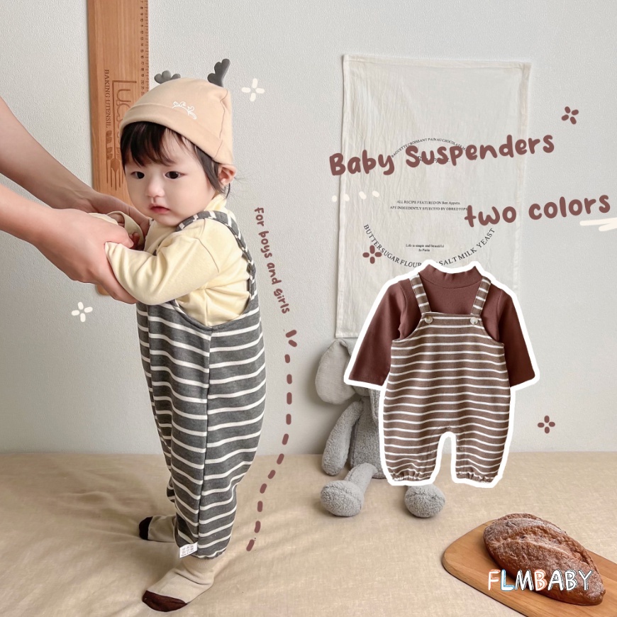 Trẻ sơ sinh onesie baby striped sling bodysuit màu rắn áo sơ mi dưới cùng quần áo trẻ em