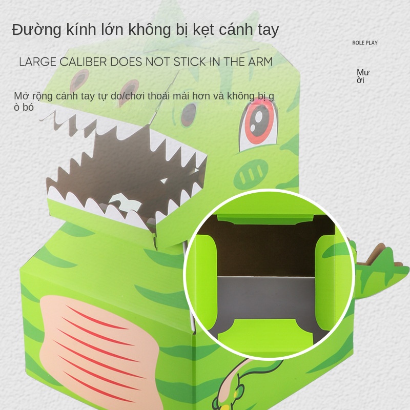 Hbt cartoon wearable carton đồ chơi khủng long