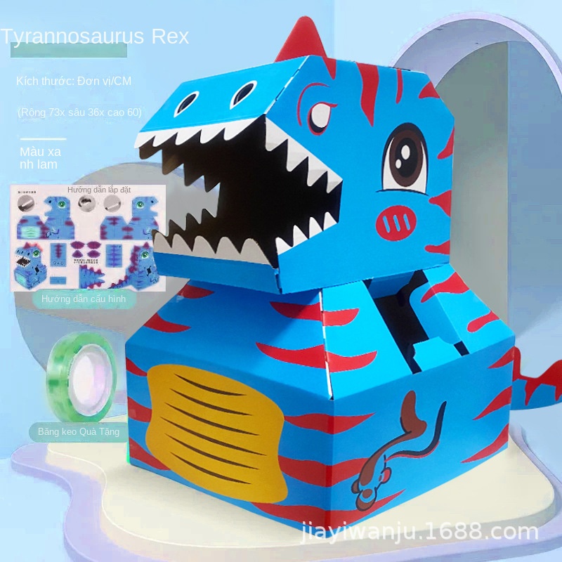 Hbt cartoon wearable carton đồ chơi khủng long