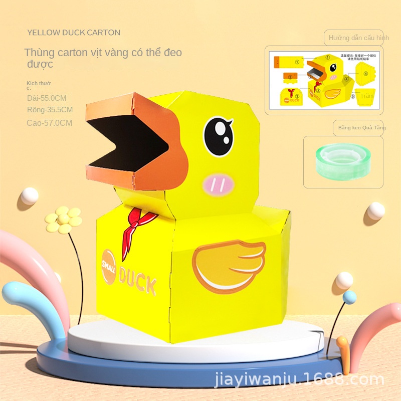 Hbt cartoon wearable carton đồ chơi khủng long