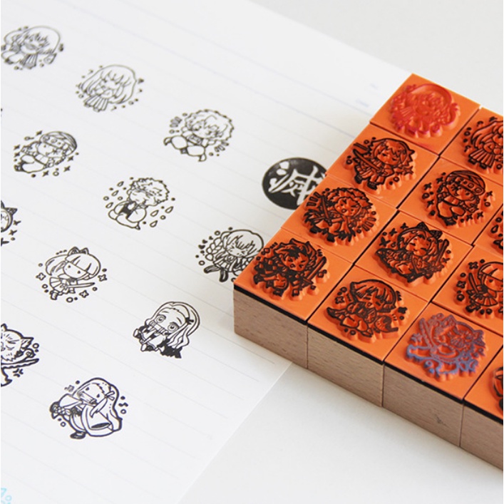 Con Dấu In Hình Nhân Vật nezuko Kanjirou Trong demon slayer gp1 pg1