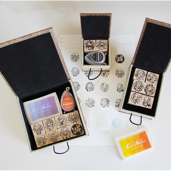 Con Dấu In Hình Nhân Vật nezuko Kanjirou Trong demon slayer gp1 pg1