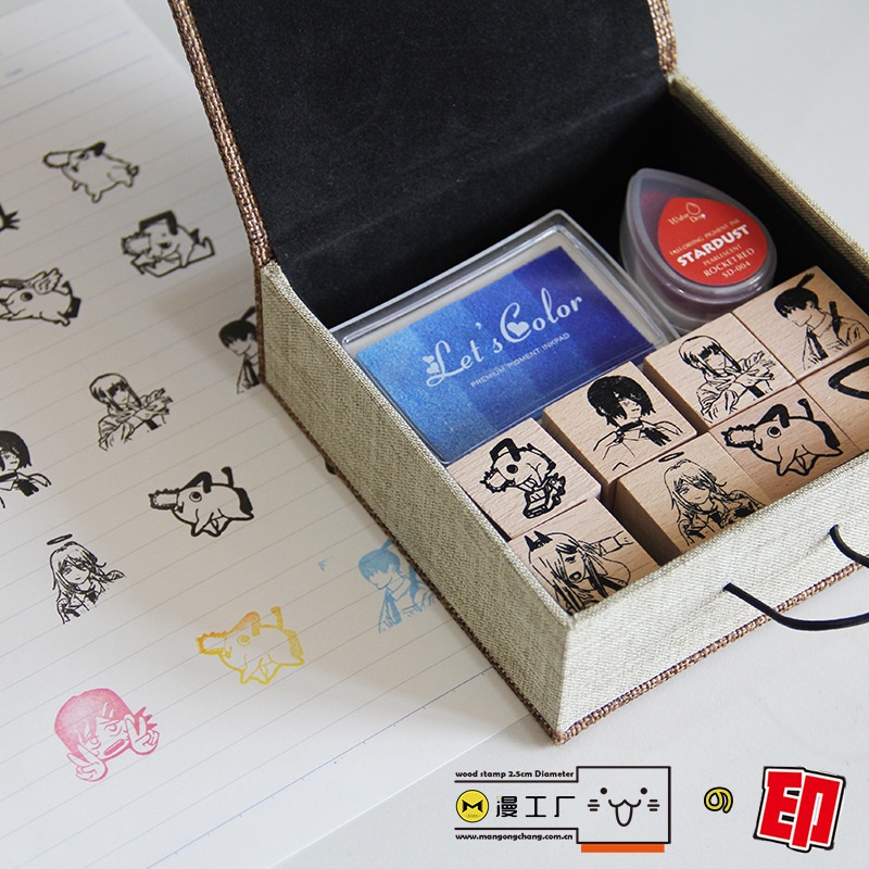 Con Dấu In Hình Nhân Vật nezuko Kanjirou Trong demon slayer gp1 pg1