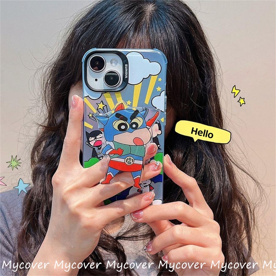 Giá Đỡ Điện Thoại Họa Tiết Cậu Bé Bút Chì Dễ Thương