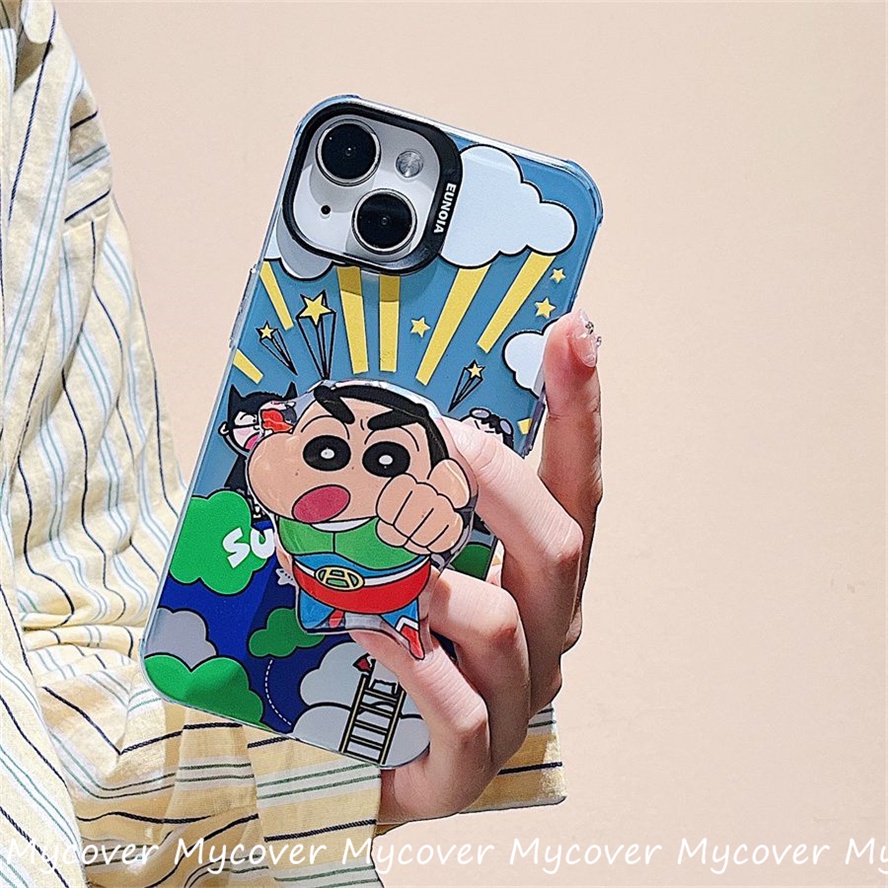 Giá Đỡ Điện Thoại Họa Tiết Cậu Bé Bút Chì Dễ Thương