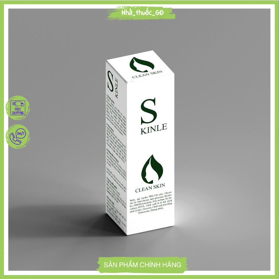 Nước tẩy trang cho da dầu mụn, nc tẩy trang làm sạch sâu dịu nhẹ cho mọi loại da SKINLE (chai 50ml)
