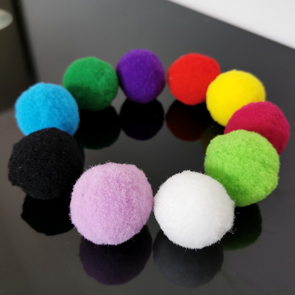 1 Quả Bóng Bông Đồ Chơi Bằng polyester Cho Mèo