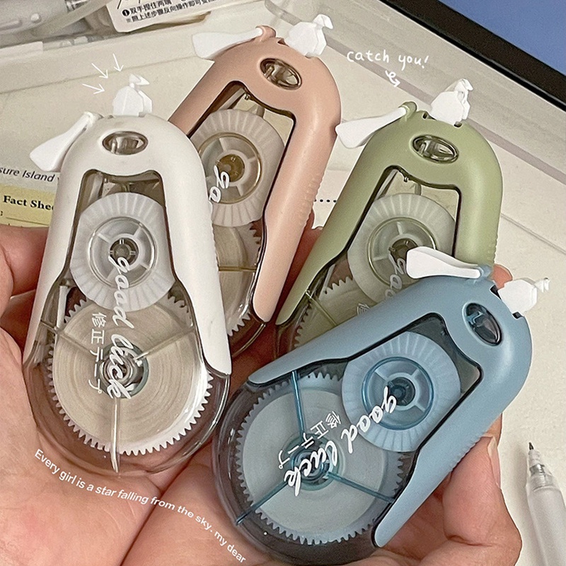 Creative macaron mute correction tape dung lượng lớn 20m băng sửa lõi bên trong văn phòng phẩm sửa lỗi học sinh